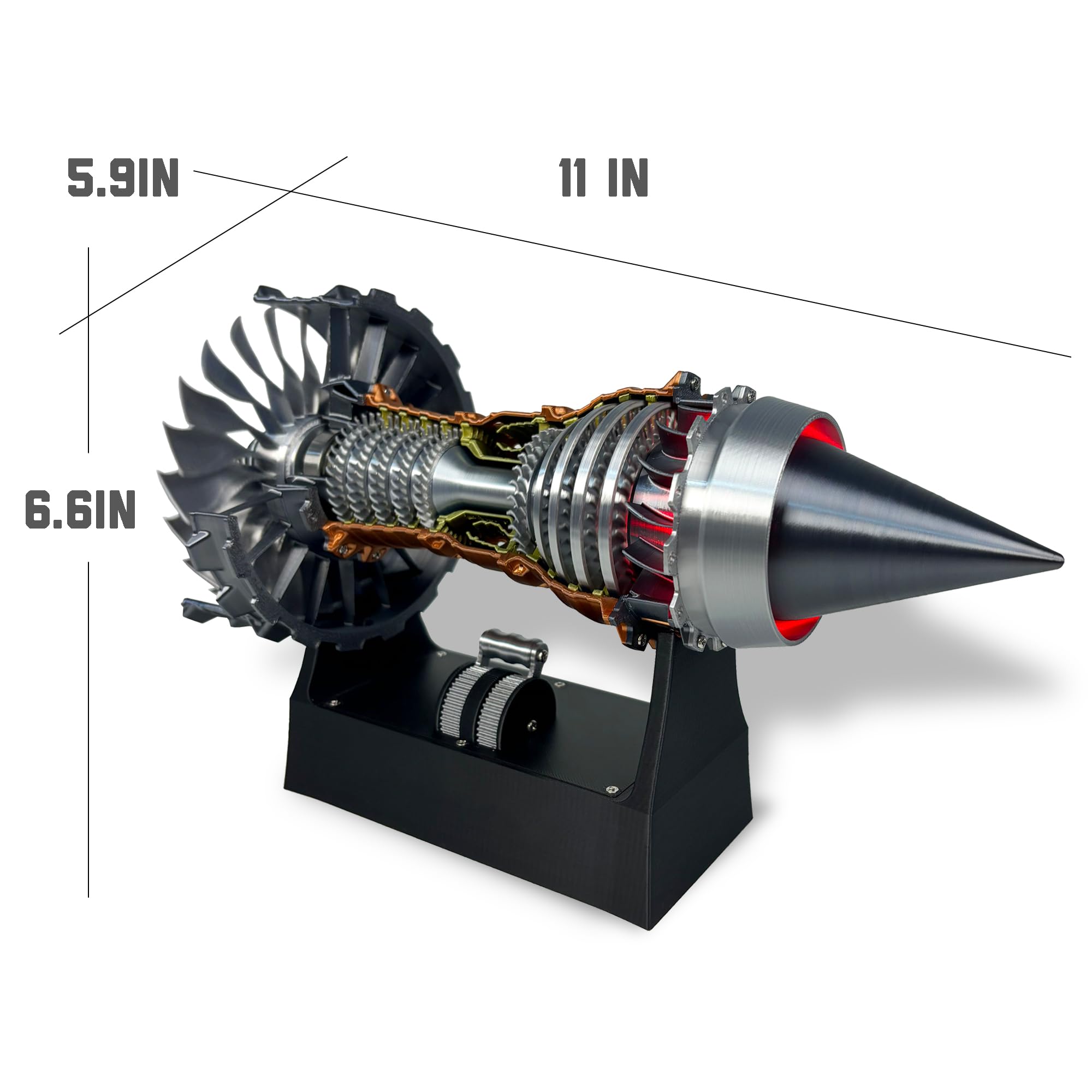 HI-REEKE Jet Engine Model engages teens with engineering exploration