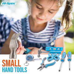 Hi-Spec kids-claw-hammer with balanced feel for gentle tapping.