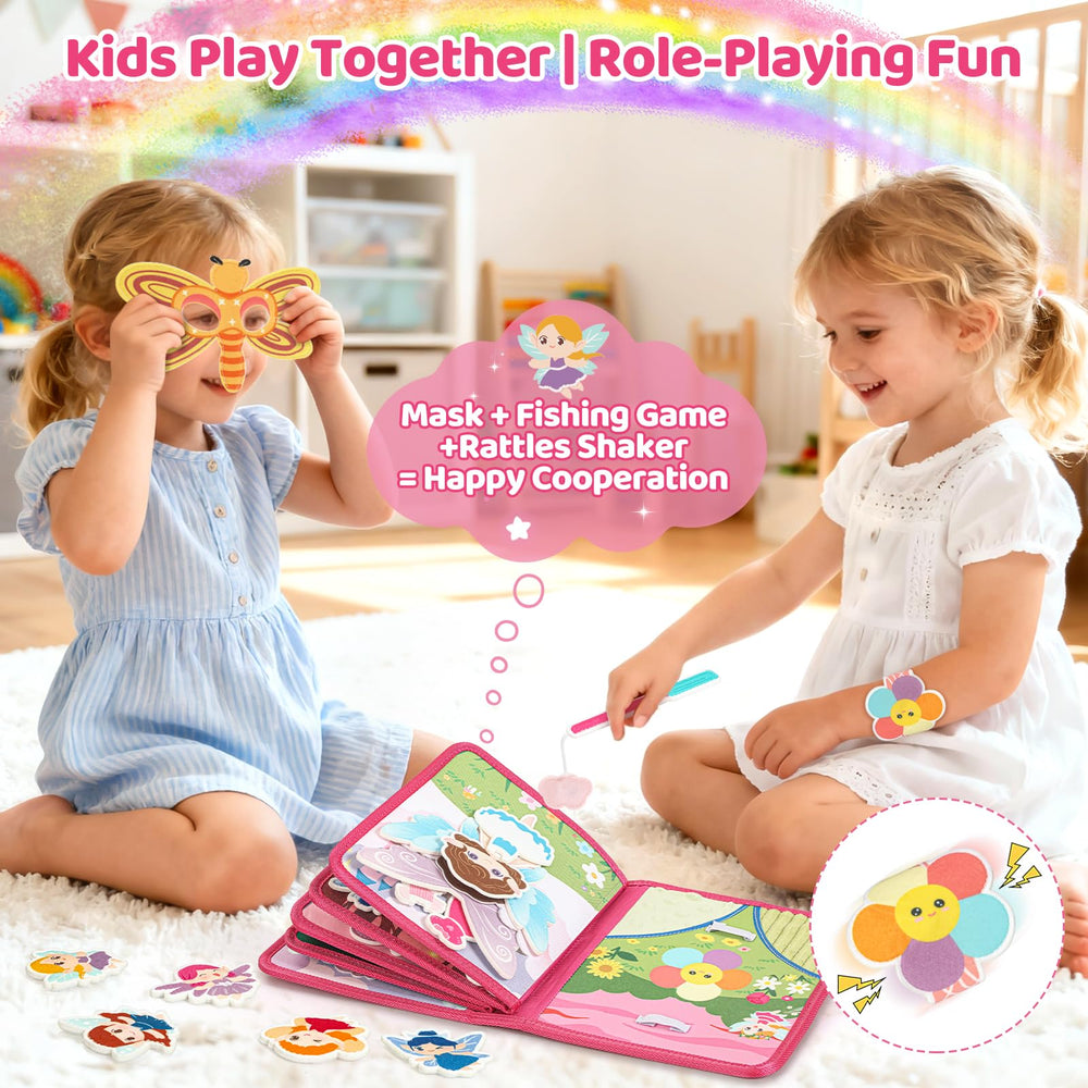 Hiber Sea Busy Book interior pages showing numbers, shapes, and colors for early learning