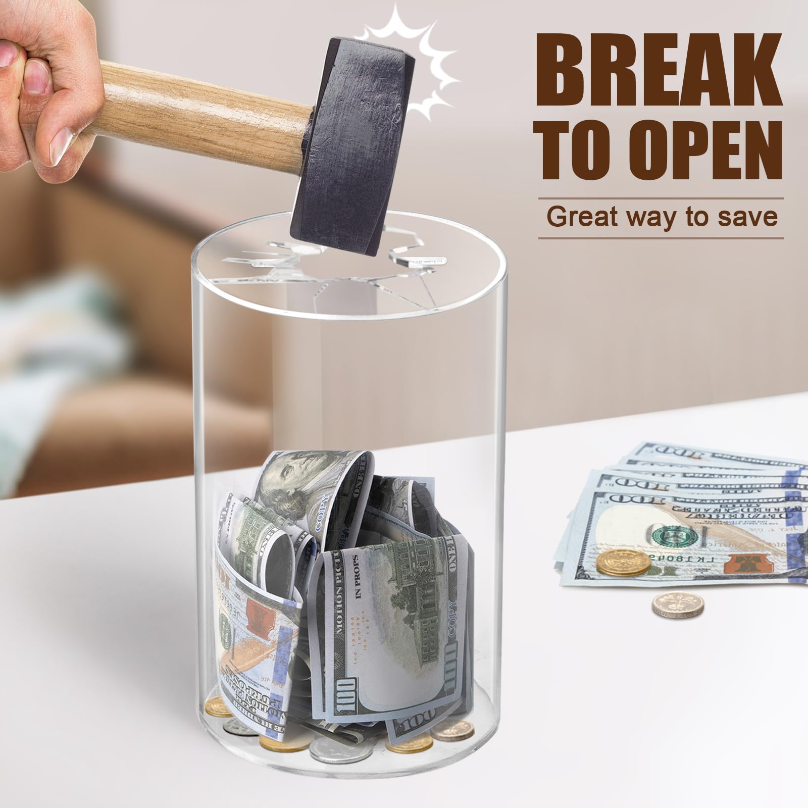 Hicocool durable acrylic material for daily, long-lasting use.
