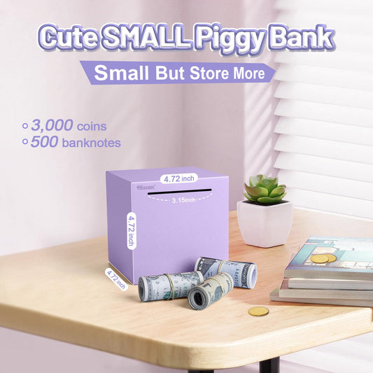 Hicocool Piggy Bank break-to-open design creates dramatic, secure access