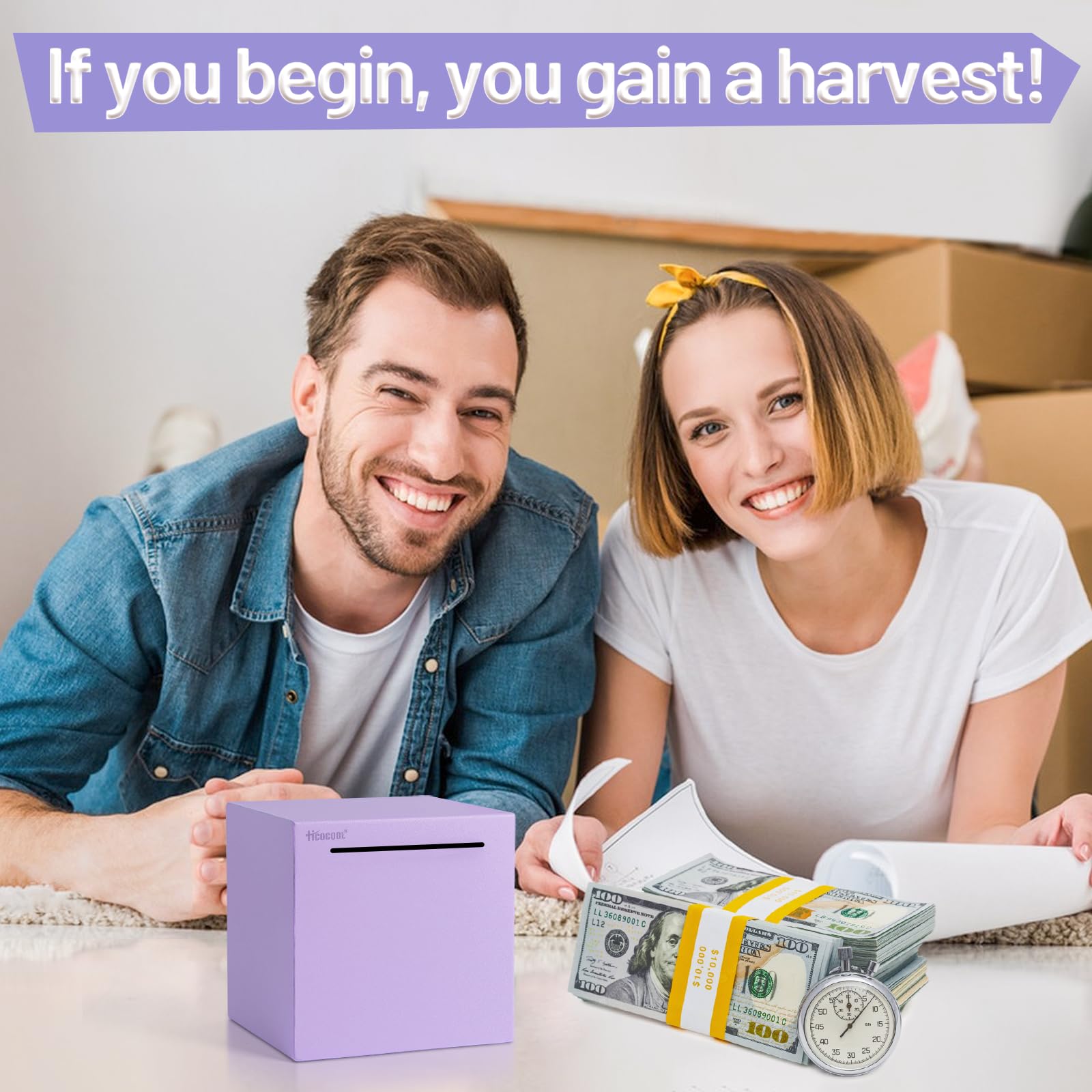 Hicocool Piggy Bank is educational and fun for teaching savers