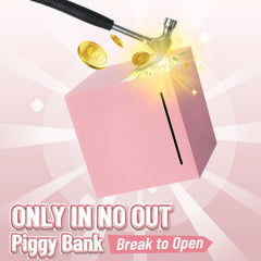 Hicocool pink gift-ready bank makes a chic present.