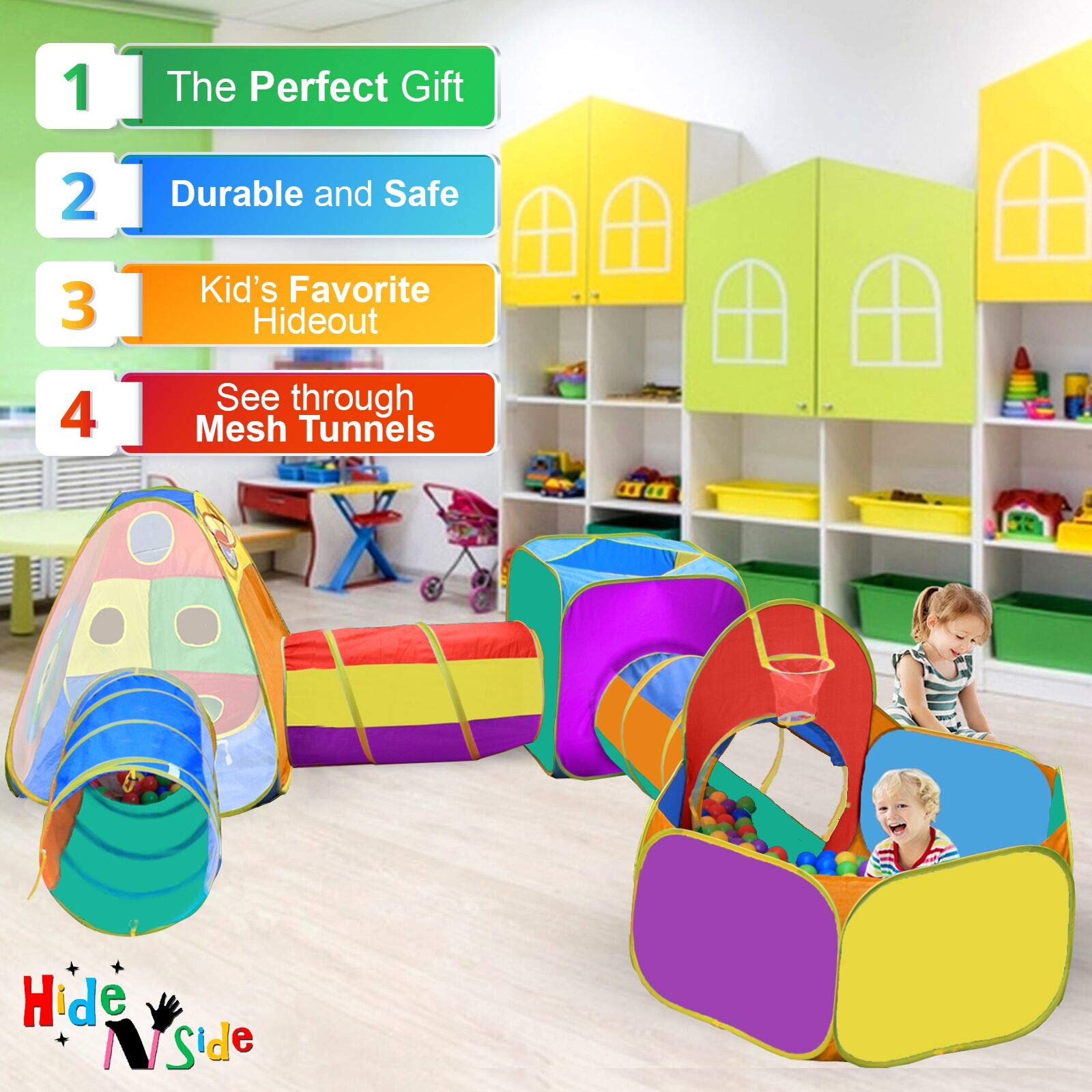 Hide N Side target wall game boosts interactive play and focus