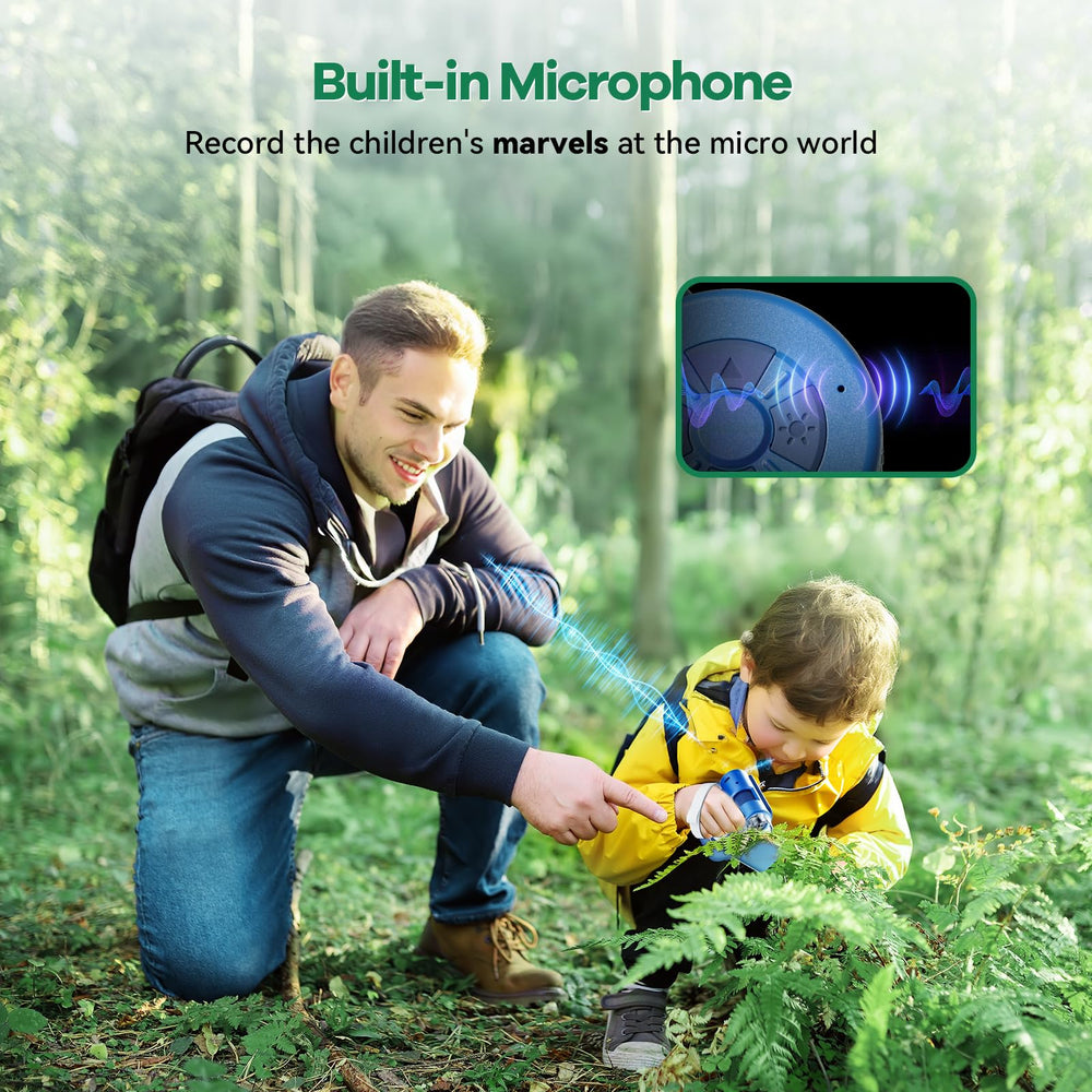 Hideal HP20 handheld microscope doubles as pocket telescope outdoors