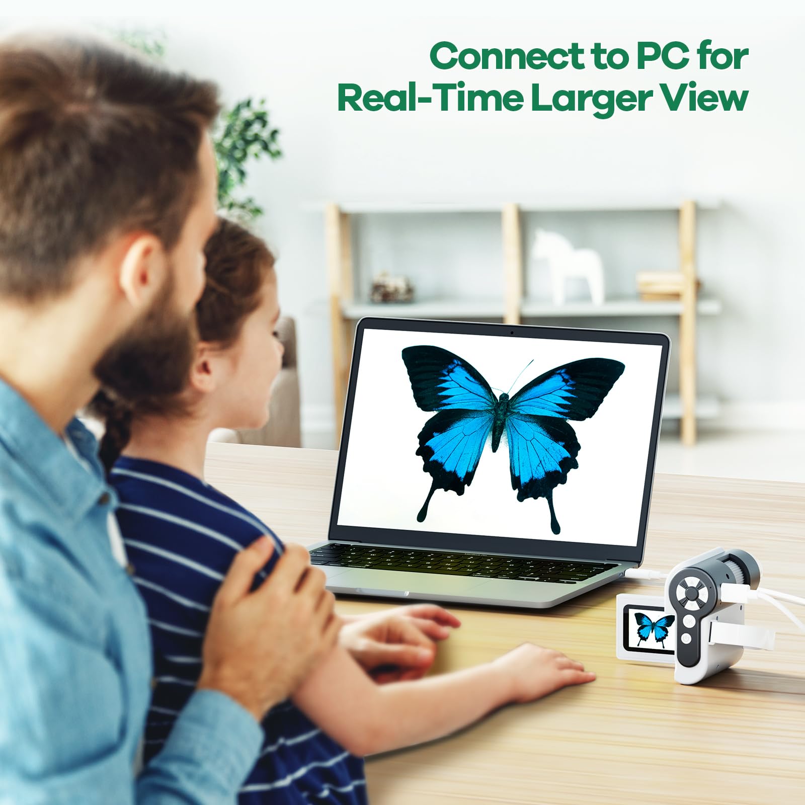 Hideal HP20 compact rechargeable design for on-the-go learning.