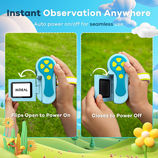 Hideal HP60 3-in-1 explorer provides handheld viewing, recording, and distant observation.