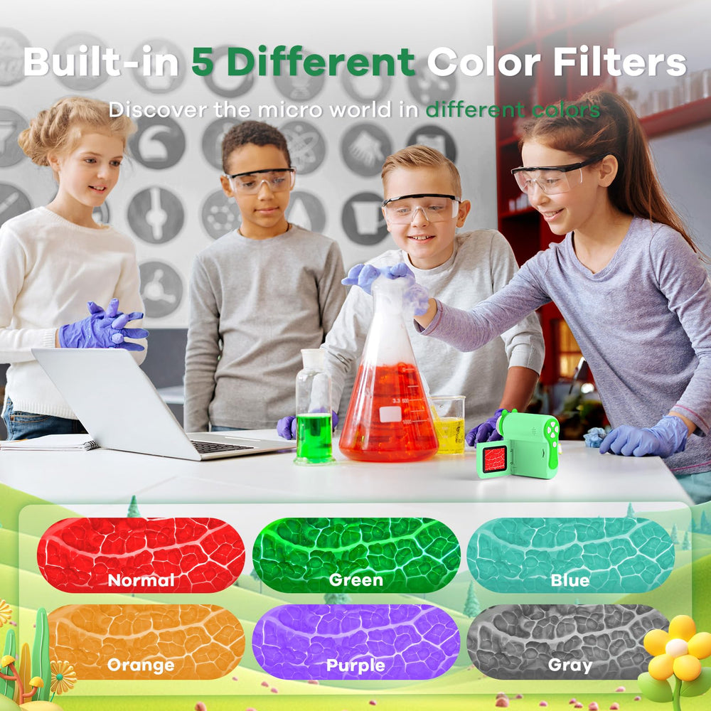 Hideal HP60 color filters offer vibrant, engaging views