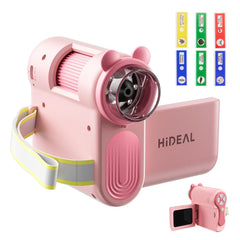 Hideal HP60 open-screen handheld microscope for spontaneous backyard exploration.