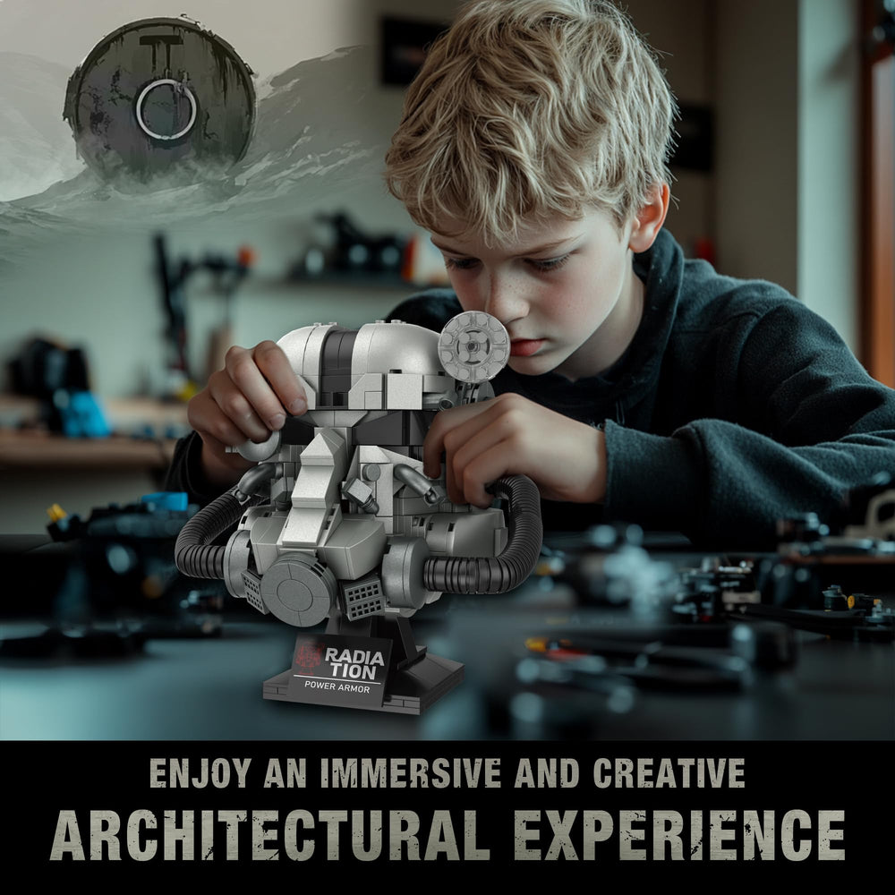 HiDectee gift-packaged-helmet-blocks ideal for birthdays or holidays with sci-fi fans.