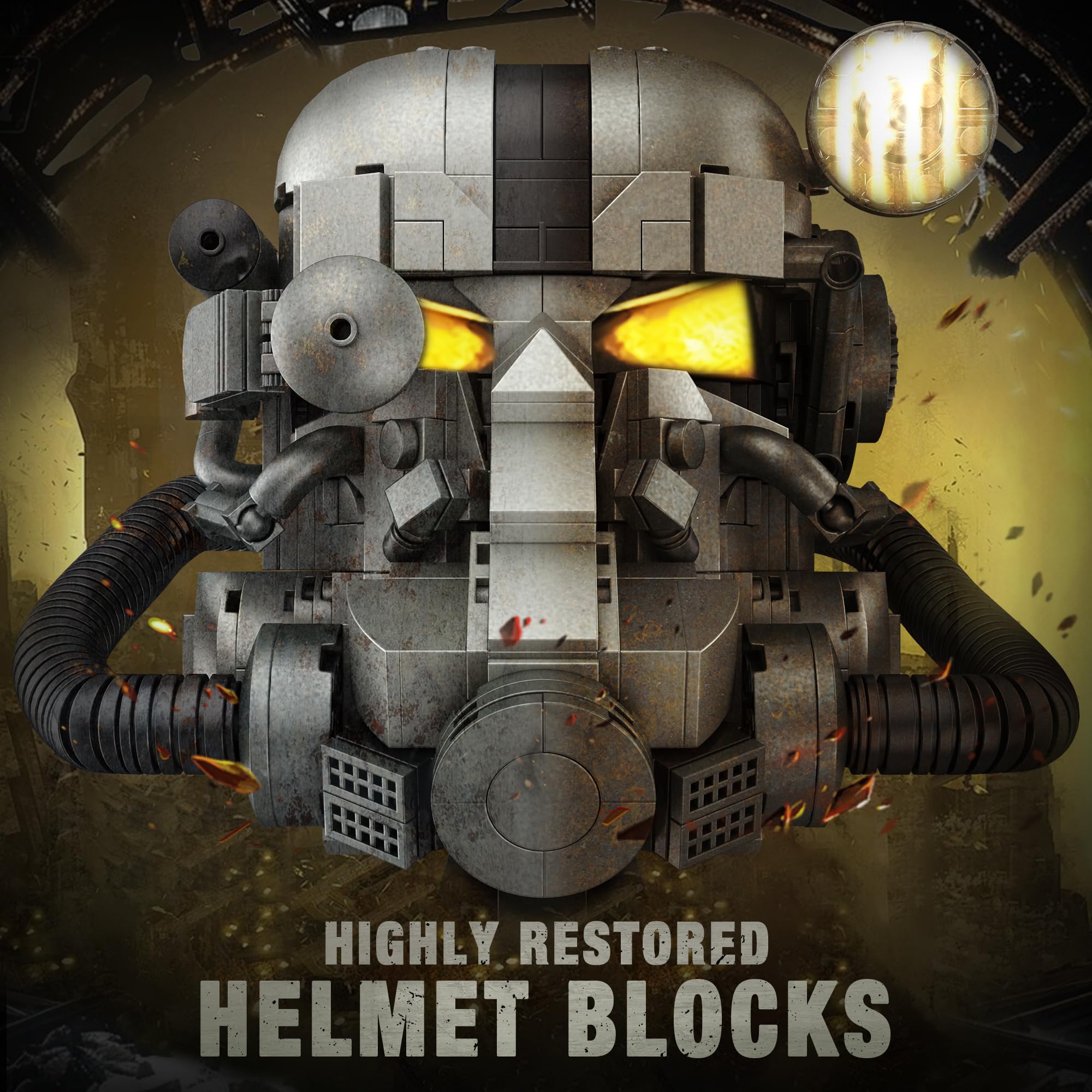 HiDectee helmet-ventilation-tubes detail highlights realistic airflow-inspired accents.