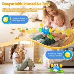 Hielse Crawling Crab toy control buttons for speed and music options.