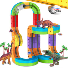 Hifun Electric Train with 3D Track boosts imaginative play and creative building