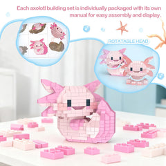 high godo axolotl 4-in-1 building set for creative play