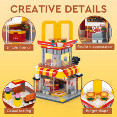 HIGH GODO 244-piece set enables creative building with clear instructions.