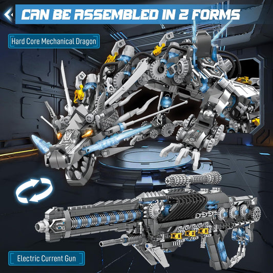 2 in 1 transformable design highlights alternate dragon form