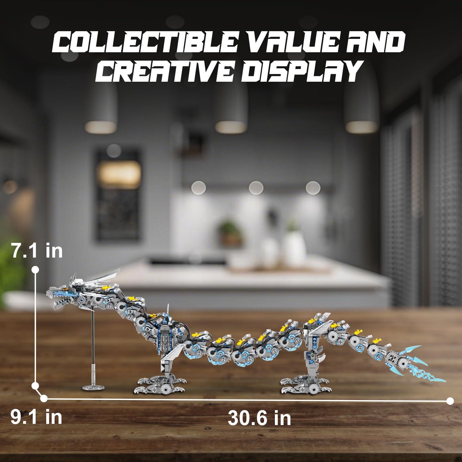 Gift-ready packaging for the HIGH GODO dragon building set