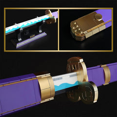 High GODO Enma Zoro sword bracket keeps the display secure.