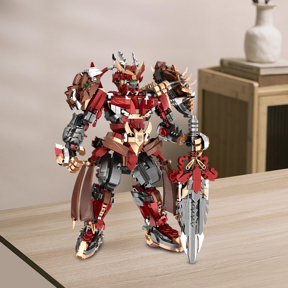 HIGH GODO Hero Mech gift packaging appeals to adults and kids.