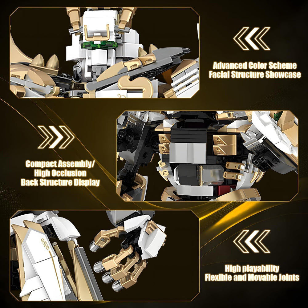 HIGH GODO Hero Mech weapons attachments for dramatic display scenes