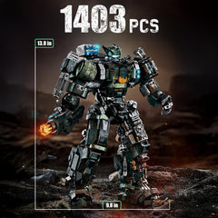 High GODO collectible display scale: oversized mech makes a striking room centerpiece.