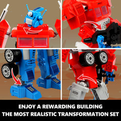 High GODO robot-to-truck transformation showing versatile play in one kit.