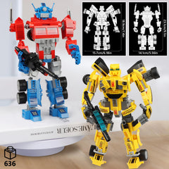 High GODO rotating joints design for smooth articulation and sturdy construction.