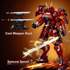 HIGH GODO Samurai Mech sword holder rack enhances realism during demonstrations