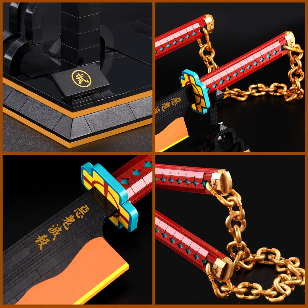 HIGH GODO Tengen Uzui-inspired sword building for immersive cosplay builds.