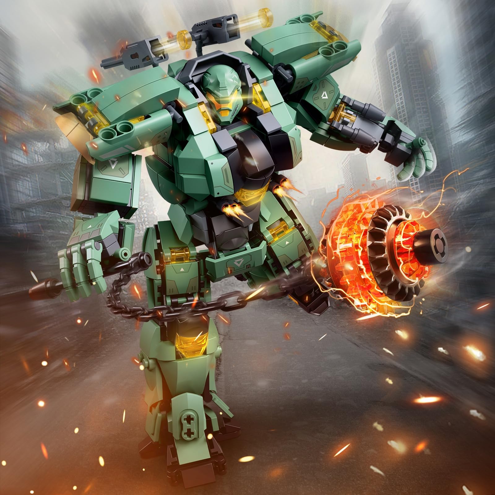 HIGH GODO transforming mech kit assembly manual guiding step-by-step construction.