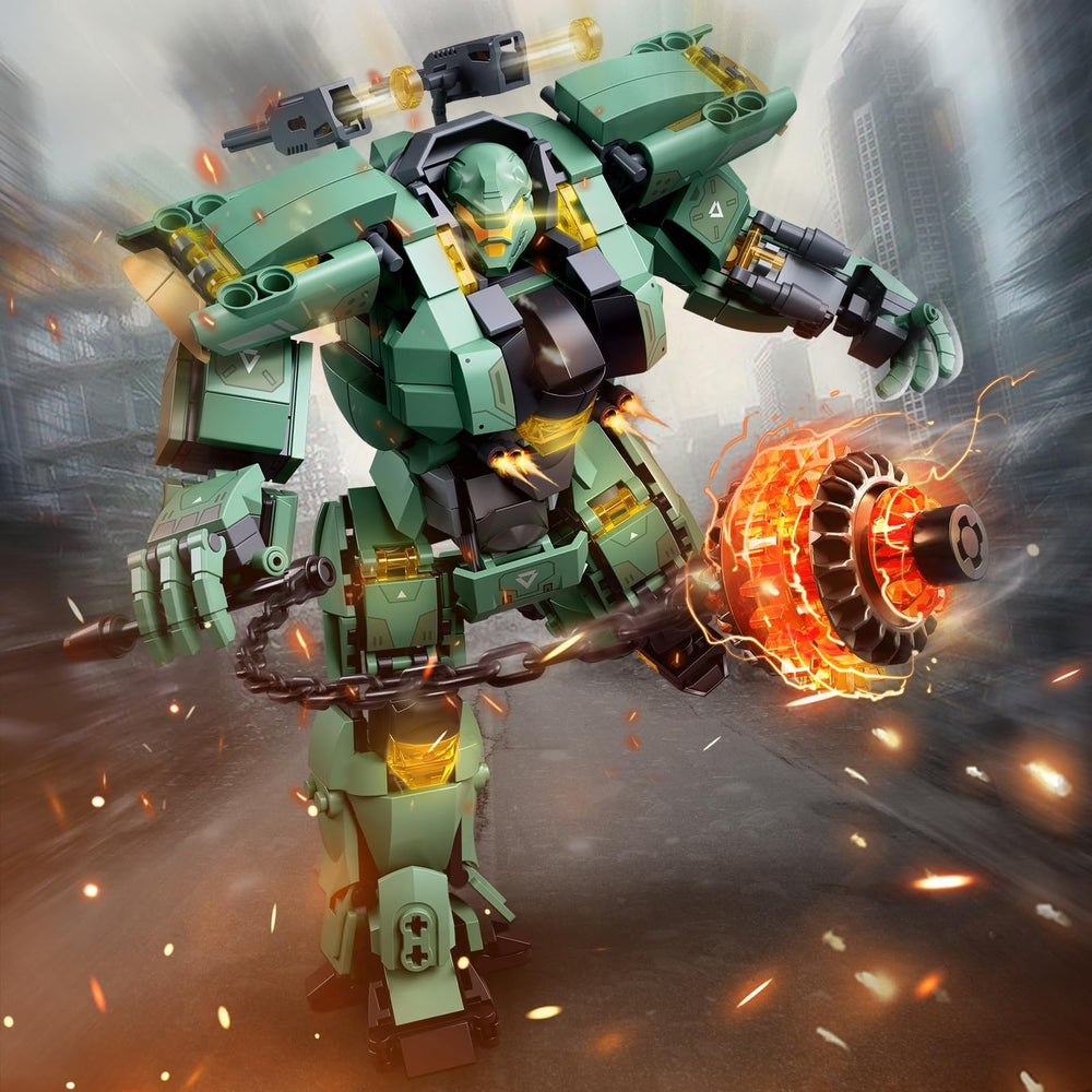 HIGH GODO transforming mech kit assembly manual guiding step-by-step construction.