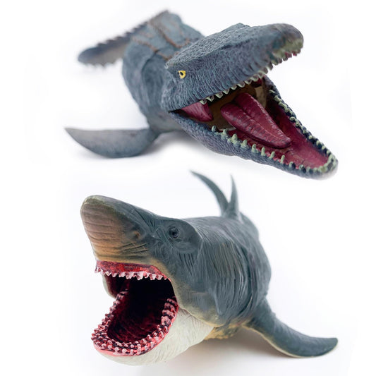 Higherbros Mosasaurus openjaw toy for interactive ocean play