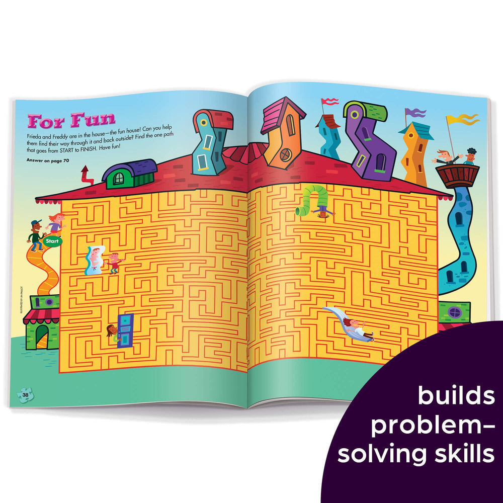 Highlights for Children mazes illustrations closeup highlight playful characters and motivating page art