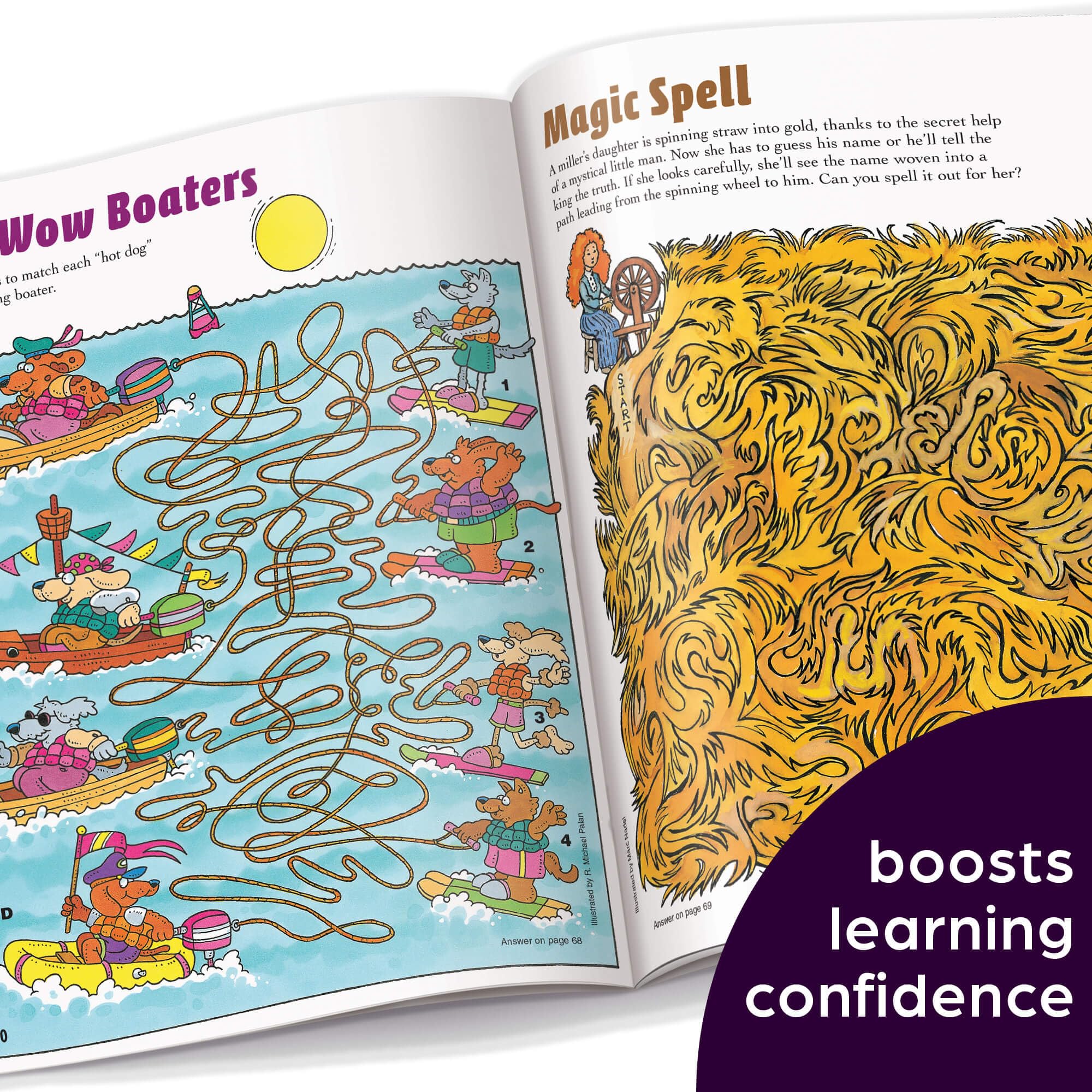 Highlights for Children maze pages scan presents sturdy layouts for hands-on play