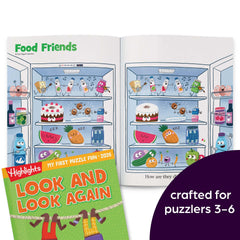 My First Puzzle Fun 4-Book Set maze page with easy paths.