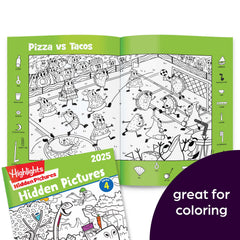 Coloring page after solving each find supports creativity and calm focus.
