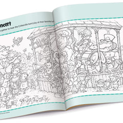 Over 480 stickers included for extended sticker-and-find play