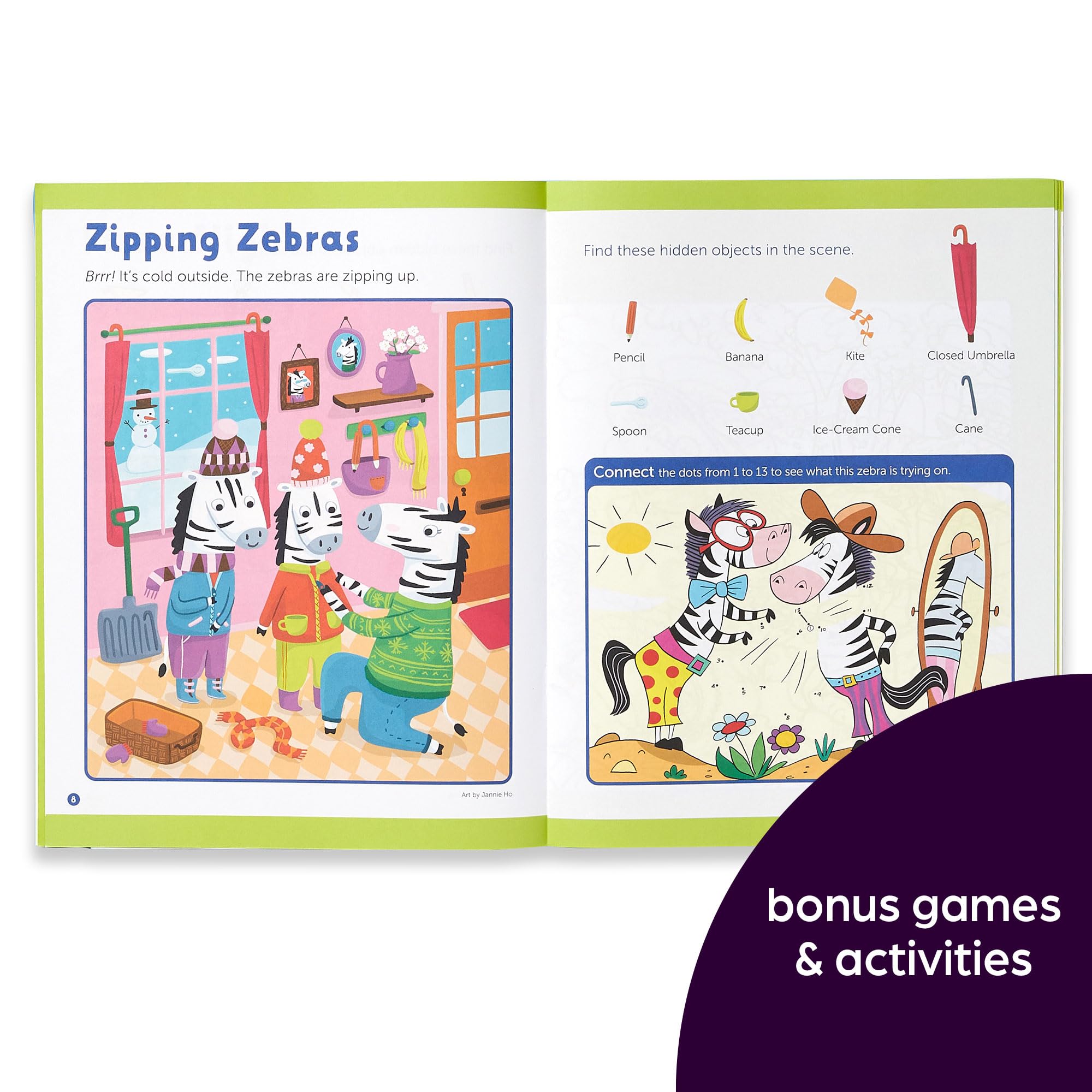 Highlights Mini Book About Me journal page with drawing prompts and engaging questions.