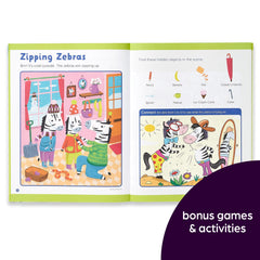 Highlights Mini Book About Me journal page with drawing prompts and engaging questions.