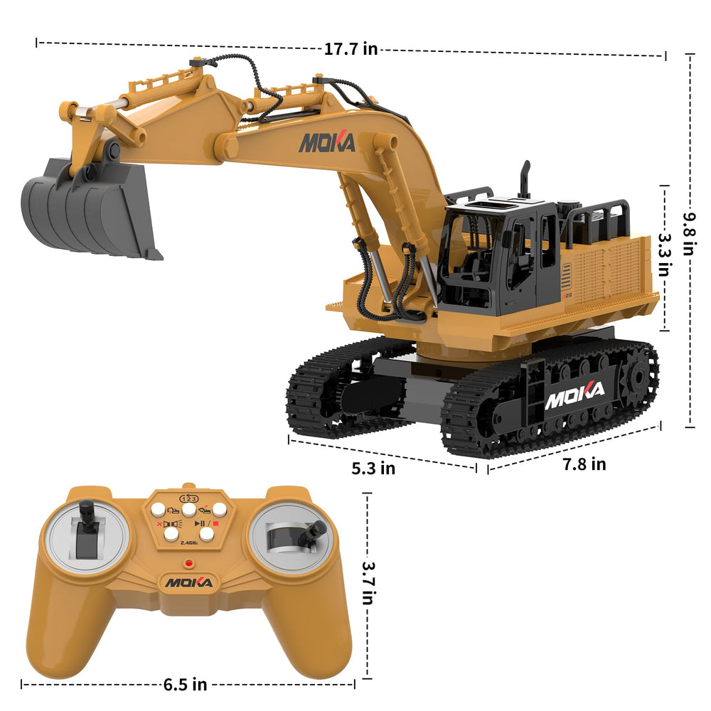 Highmall ready-to-play set ships with batteries pre-installed and USB charging.