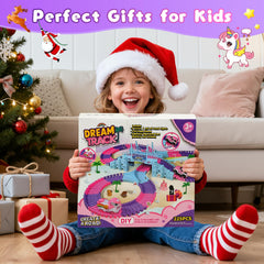 Hiketrax race track gift idea offers a delightful holiday surprise for young builders.