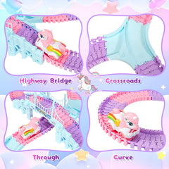Hiketrax pink castle playset nurtures fantasy world-building and social play.