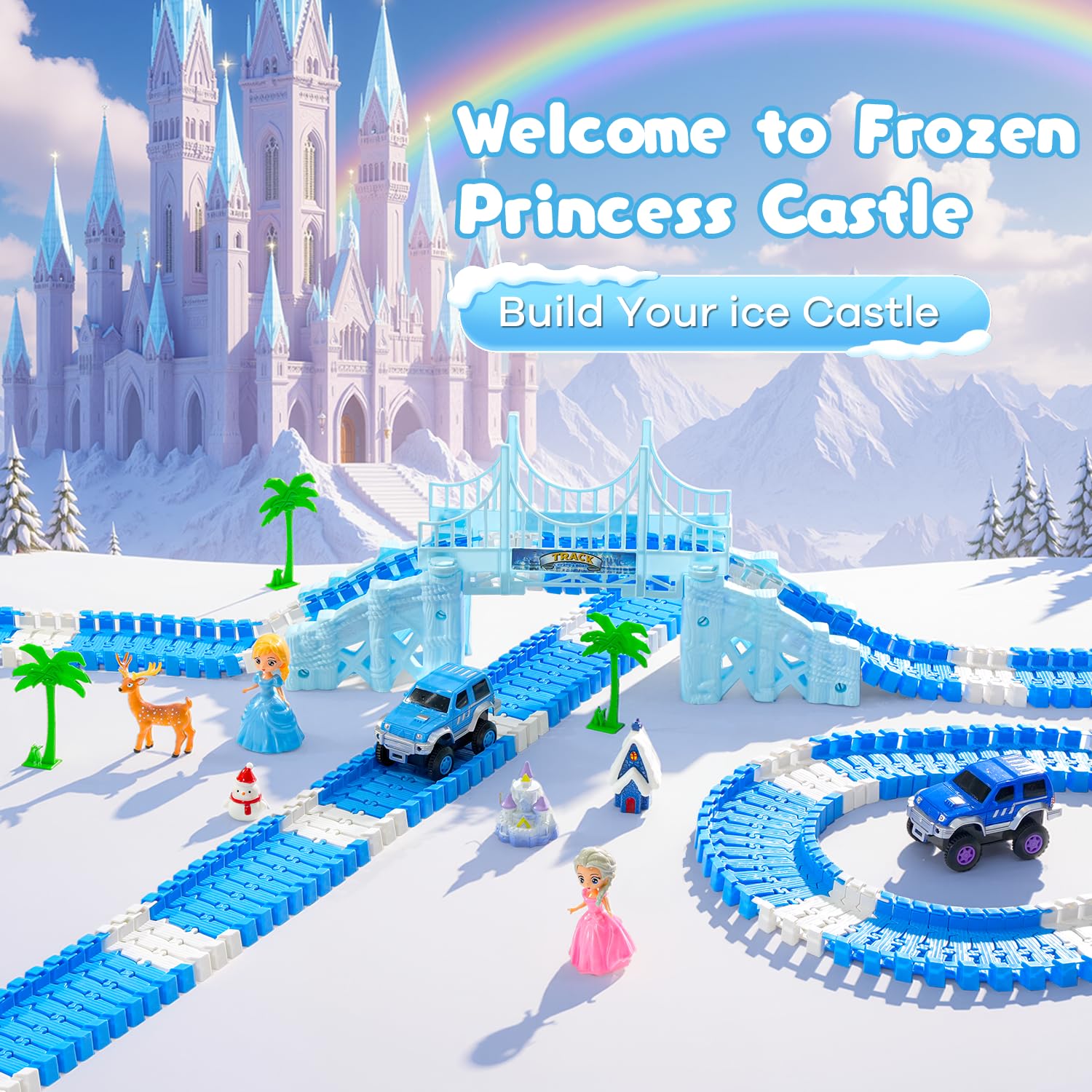 Hiketrax Princess car assembly supports fine motor skills through play.