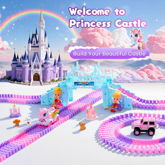 Hiketrax princess castles and accessories spark storytelling and creative play.
