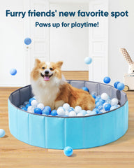Hikiddy portable ball pit with carry bag for play anywhere.