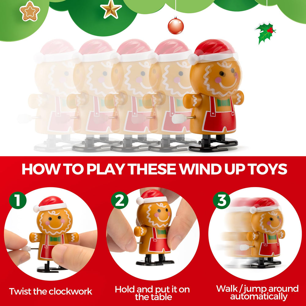 HIKUIBU wind-up Christmas tree toy adds bright holiday decor and playtime.
