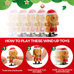 HIKUIBU wind-up Christmas tree toy adds bright holiday decor and playtime.