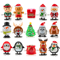 HIKUIBU wind-up Santa Claus toy for Christmas fun and stocking stuffer.