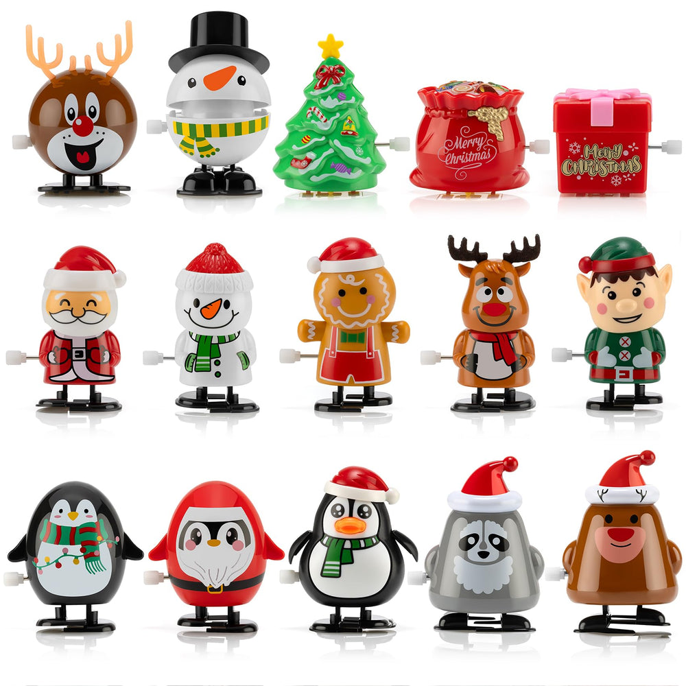 HIKUIBU wind-up sleigh toy for holiday prizes and merry moments.
