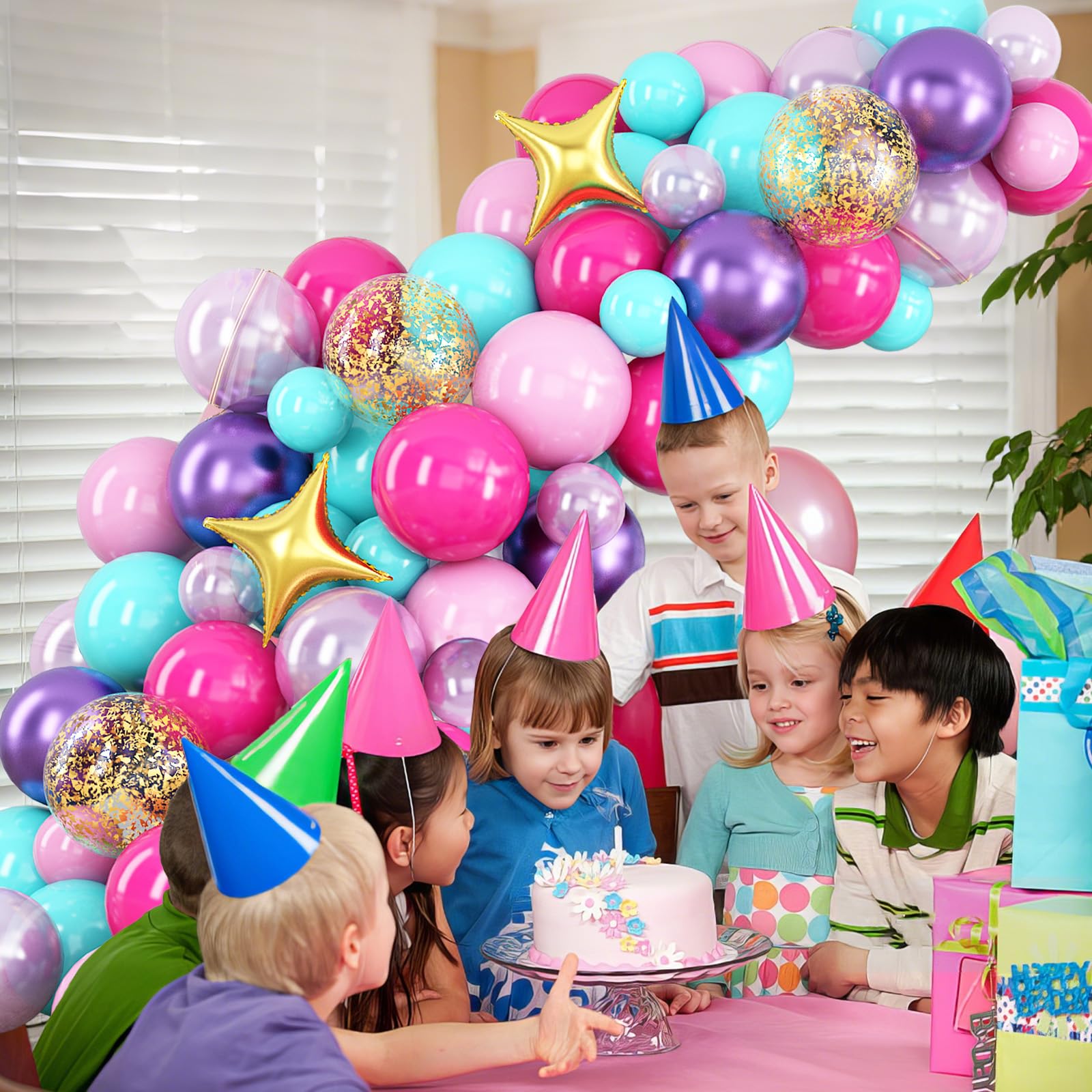 HILAVO pastel pink 12in balloons suit princess and baby shower themes
